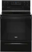 Whirlpool - 5.3 Cu. Ft. Freestanding Electric Range with Keep Warm Setting - Black