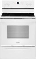 Whirlpool - 5.3 Cu. Ft. Freestanding Electric Range with Keep Warm Setting - White