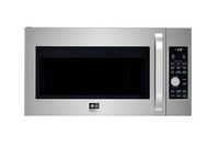 LG - STUDIO 1.7 Cu. Ft. Convection Over-the-Range Microwave Oven with Sensor Cooking - Stainless ...