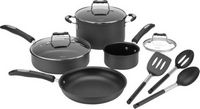 Cuisinart - 10-Piece Cookware Set - Black
