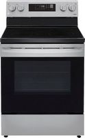 LG - 6.3 Cu. Ft. Smart Freestanding Electric Range with EasyClean and WideView Window - Stainless...