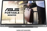 ASUS - ZenScreen 15.6” IPS FHD 1080P USB Type-C Portable Monitor with Foldable Smart Case - Dark ...