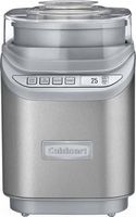 Cuisinart - Cool Creations 2-Quart Ice Cream Maker - Brushed Chrome