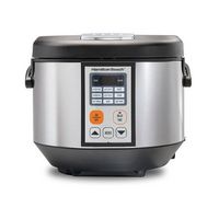 Hamilton Beach - 37523 4.5 Quart Digital Multi Cooker, Rice Cooker, Slow Cooker, Steamer, Saut&#233;, ...