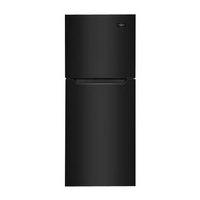 Frigidaire - 10.1 Cu. Ft. Top-Freezer Refrigerator - Black