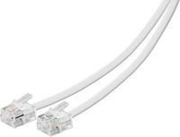 Insignia™ - 100%27 Landline Phone Cord - White