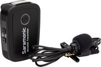 Saramonic - 2.4 GHz Wireless Clip-On Transmitter w/ Built-in Microphone &amp; Lav for Blink 500 Recei...