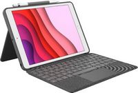 Logitech - Combo Touch Keyboard Folio for Apple iPad 10.2&quot; (7th, 8th &amp; 9th Gen) with Detachable B...