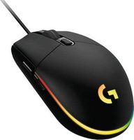 Logitech - G203 LIGHTSYNC Wired Optical Gaming Mouse with 8,000 DPI sensor - Wired - Black