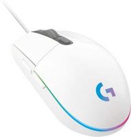 Logitech - G203 LIGHTSYNC Wired Optical Gaming Mouse with 8,000 DPI sensor - Wired - White