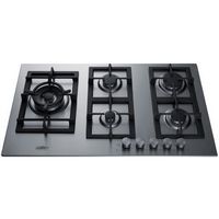 Summit Appliance - 34&quot; Built-In Gas Cooktop with 5 Burners - Stainless Steel