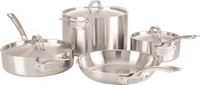 Viking Professional 5 Ply, 7 Piece Cookware Set- Satin - Stainless Steel