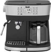 bella PRO - Combo 19-Bar Espresso and 10-Cup Drip Coffee Maker - Stainless Steel