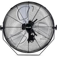 NewAir - 4000 CFM 18&quot; Outdoor High Velocity Wall Mounted Fan with 3 Fan Speeds and Adjustable Til...