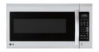 LG - 2.0 Cu. Ft. Over-the-Range Microwave with Sensor Cooking and EasyClean - Stainless steel