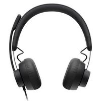 Logitech - Zone Wired Noise Cancelling Headset - For Microsoft Teams - Black