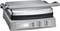 Cuisinart - Griddler Deluxe Electric Griddle - Stainless Steel