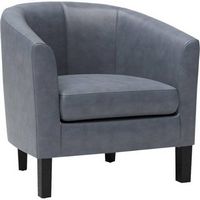 Simpli Home - Austin 30 inch Wide Tub Chair - Stone Gray