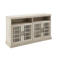 Transitional 4-Door 58&quot; TV Stand for Most TVs up to 65”