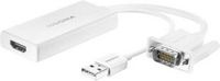 Insignia™ - VGA to HDMI Adapter - White