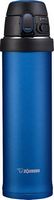 Zojirushi - 20 oz Flip-and-Go Stainless Steel Travel Mug - Colbalt Blue