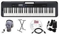 Casio - CT-S300 EPA 61-Key Premium Keyboard Package - Black