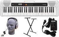 Casio - CT-S250 61-Key Premium Keyboard Package - White