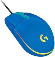 Logitech - G203 LIGHTSYNC Wired Optical Gaming Mouse with 8,000 DPI sensor - Wired - Blue