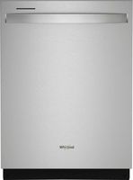 Whirlpool - 24&quot; Top Control Built-In Stainless Steel Tub Dishwasher with 3rd Rack and 47 dBA - St...