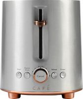 Caf&#233; - Specialty 2-Slice Toaster - Stainless Steel