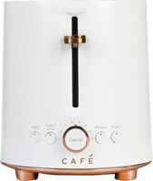 Caf&#233; - Specialty 2-Slice Toaster - Matte White