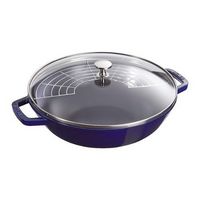 Staub - Cast Iron 4.5-qt Perfect Pan - Dark Blue