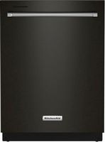 KitchenAid - 24" Top Control Built-In Dishwasher with Stainless Steel Tub, PrintShield Finish, 3r...