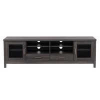 CorLiving - Hollywood TV Cabinet, for TVs up to 85&quot; - Dark Gray