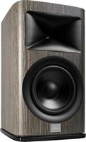 JBL - HDI1600 6.5" 2-way bookshelf loudspeaker with 1" compression tweeter, each - Gray Oak Finish