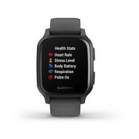 Garmin - Venu Sq GPS Smartwatch 33mm Fiber-Reinforced Polymer - Shadow Gray
