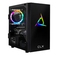 CLX - SET Gaming Desktop - AMD Ryzen  5 3600 - 8GB Memory - NVIDIA GeForce GTX 1650 - 480GB SSD -...