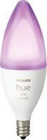 Philips - Hue E12 Bluetooth 50W Smart LED Bulb - White and Color Ambiance