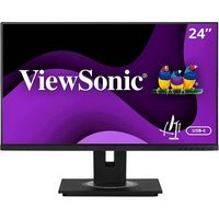 ViewSonic - VG2456 24&quot; IPS LED FHD Monitor (DisplayPort, HDMI, USB) - Black