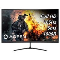 Acer - AOPEN 32HC5QR PBIIPX Curved 31.5&quot; Full HD Vertical Alignment Gaming Monitor AMD Radeon FRE...
