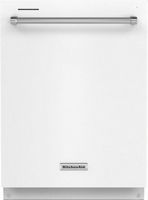 KitchenAid - 24" Top Control Built-In Stainless Steel Tub Dishwasher with 3rd Rack, ProWash Cycle...