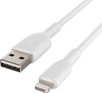 Belkin - BoostCharge Lightning to USB-A Cable 9.8ft - White