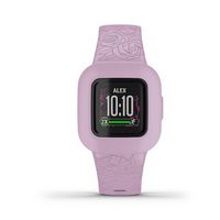 Garmin - vivofit jr. 3 Kids Fitness Activity Tracker - Lilac Floral - (2020)