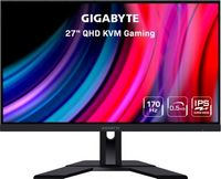 GIGABYTE - M27Q 27&quot; LED QHD FreeSync Premium IPS Gaming Monitor with HDR (HDMI, DisplayPort, USB)...