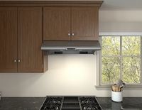 Zephyr - 36 inches - Externally Vented - Under cabinet Range Hood - Stainless Steel