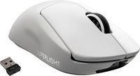 Logitech - PRO X SUPERLIGHT Lightweight Wireless Optical Gaming Mouse with HERO 25K Sensor - White