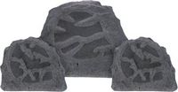 Sonance - MAGROCKS2.1 - Mag Series 2.1-Ch. Outdoor Rock Speaker System (Each) - Charcoal Gray Gra...