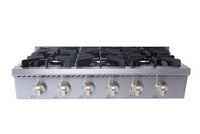 Thor Kitchen - 36" Built-in Gas Cooktop - Stainless Steel