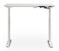 True Seating - Ergo Electric Height Adjustable Standing Desk - White