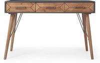 Finch - Friedman Desk Console Table - Gray